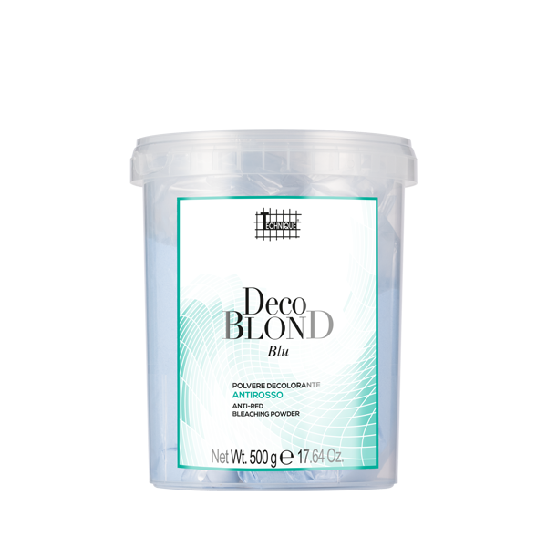 Decoblond | Polvere Decolorante Blu con indicatore Antirosso